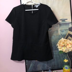 Liz Claiborne Zipper Back Peplum